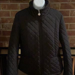 Calvin Klein Black Quilted Jacket